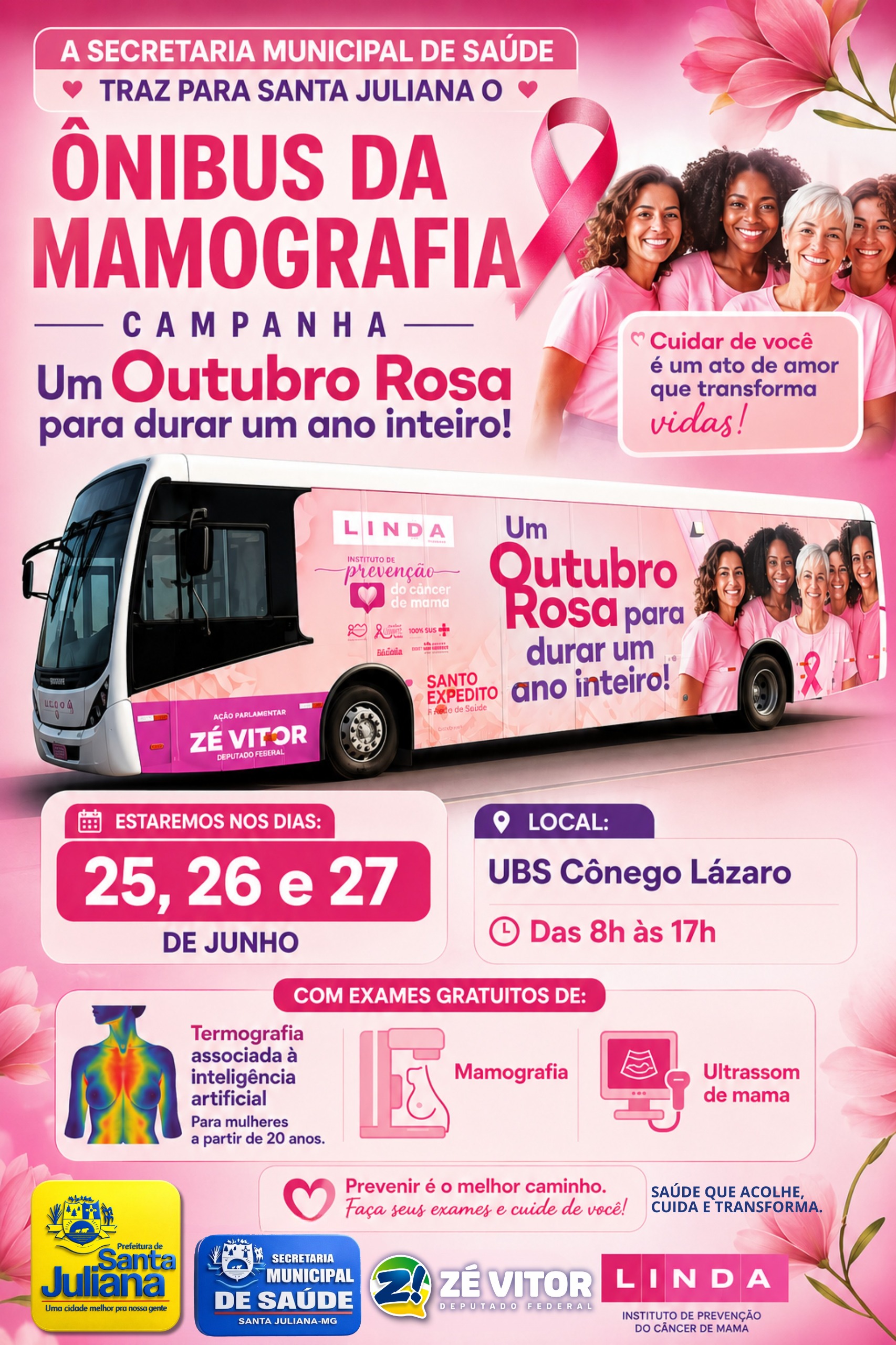Cuidar da saúde é um gesto de             amor!