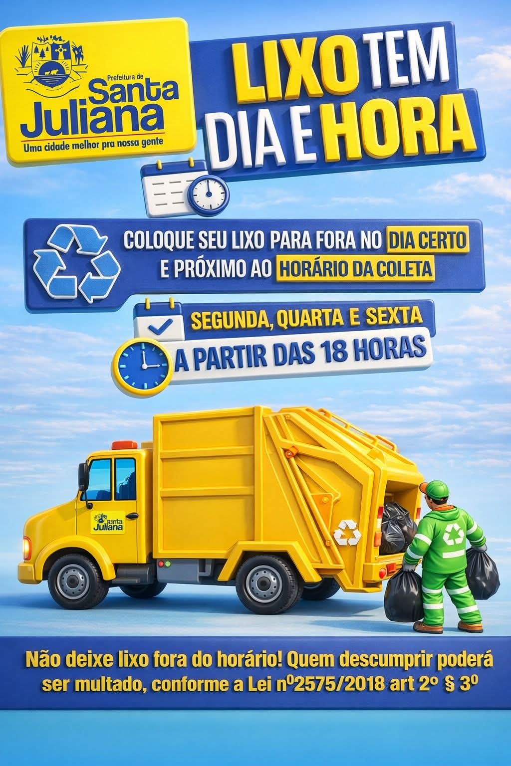 Coleta de Lixo: Fique Atento aos Dias e Horários