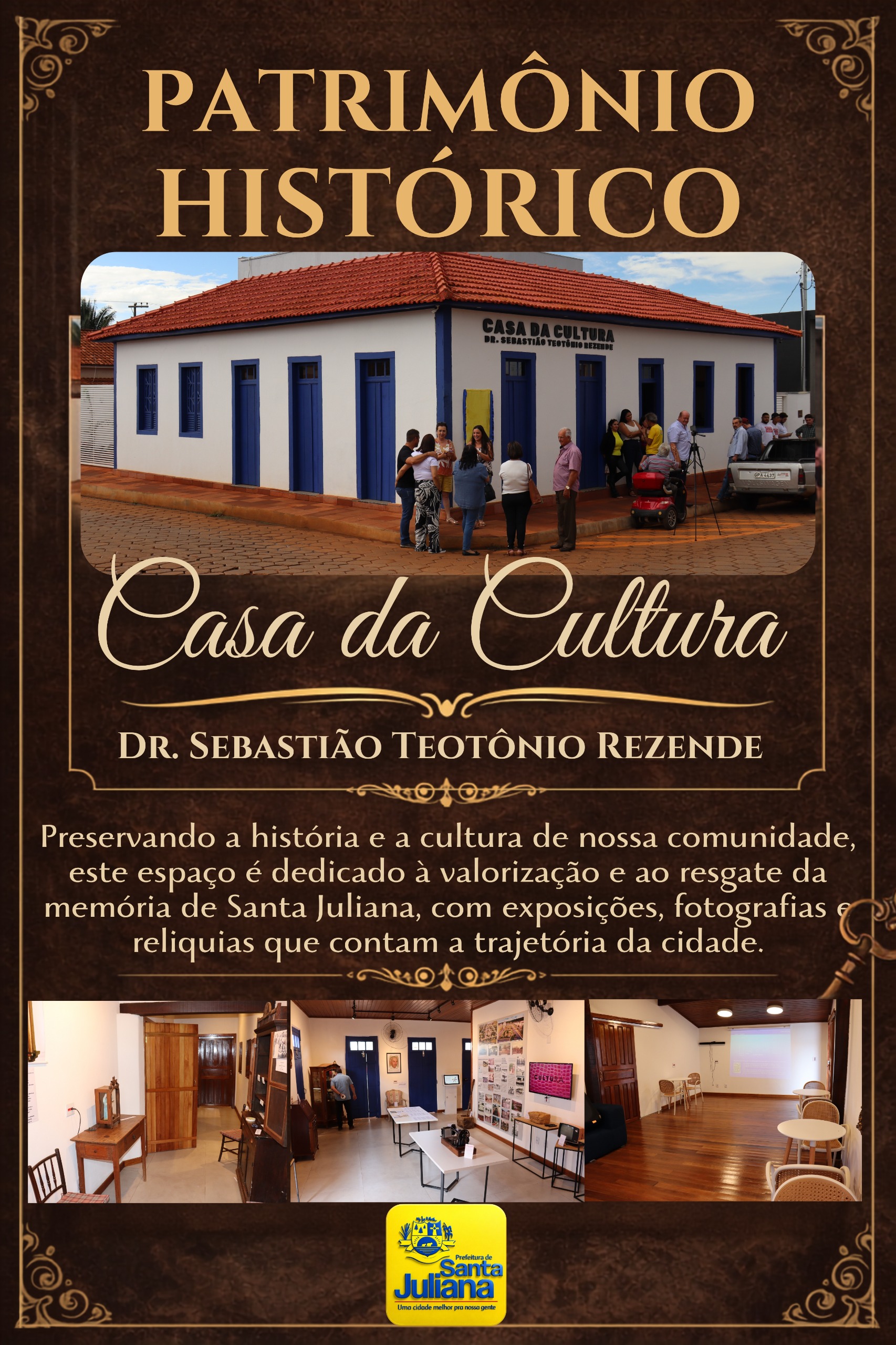 CASA DE CULTURA DR SEBASTIÃO TEOTÔNIO DE REZENDE