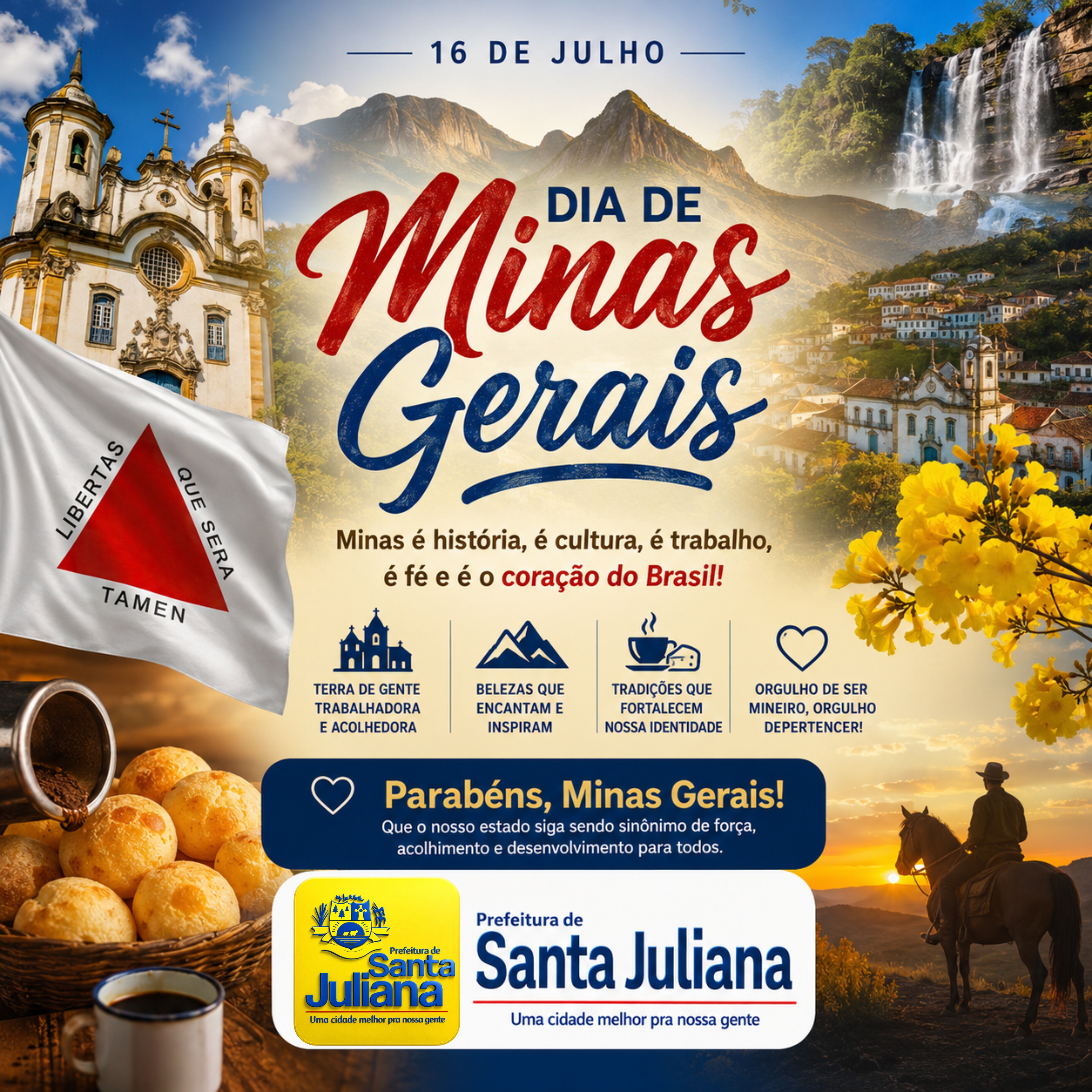 16 de Julho | Dia de Minas Gerais