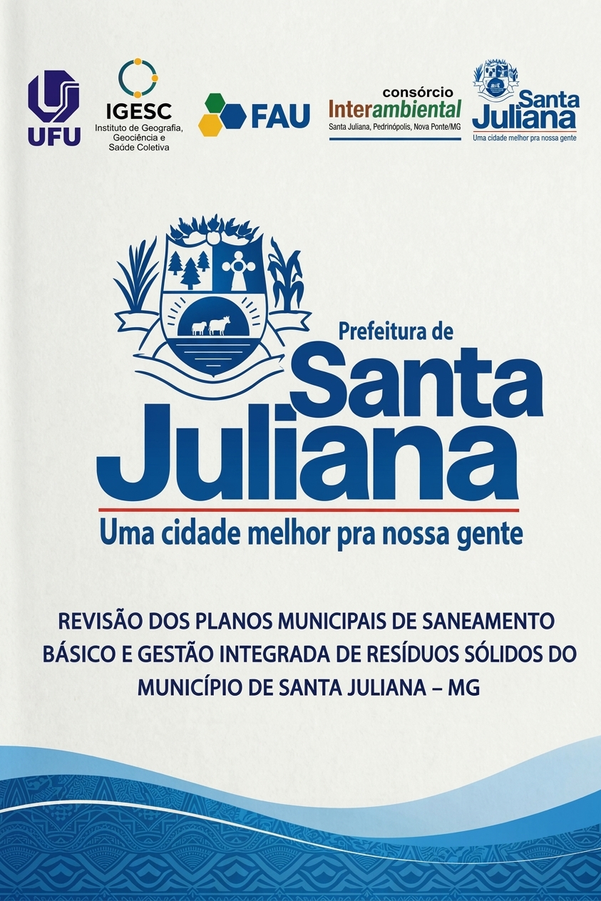 Prefeito sanciona lei que aprova a revisão e atualização dos Planos Municipais de Saneamento Básico e de Gestão Integrada de Resíduos Sólidos de Santa Juliana