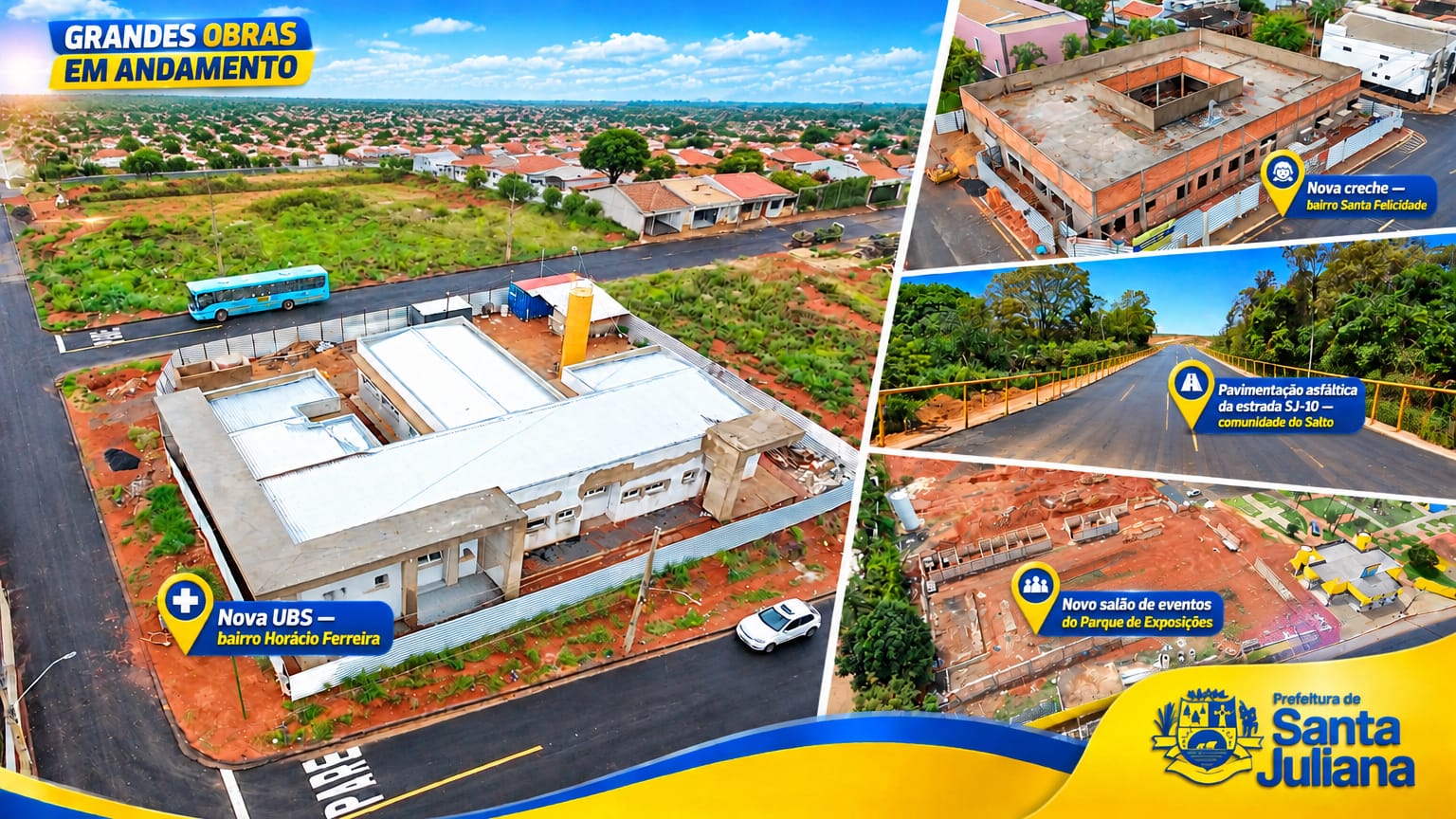 GRANDE OBRAS EM ANDAMENTO
